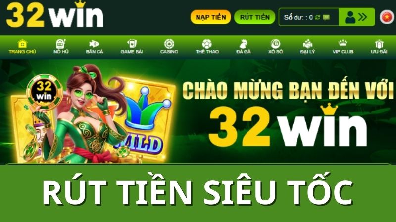 Rút Tiền 32Win Nhanh Chóng, An Toàn: Hướng Dẫn Chi Tiết 2025